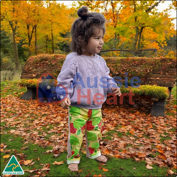 Unisex Kids Pants Charlie Apples 4