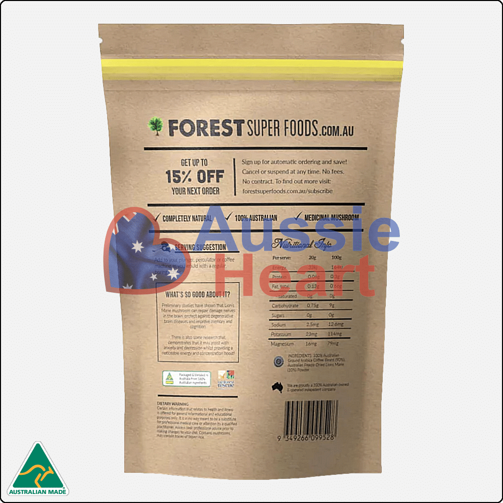 Coffee & Lion's Mane Mushroom 2