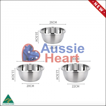 Stainless Steel Mixing Bowls 2 New