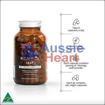 Organic Moringa Leafs Capsules 4