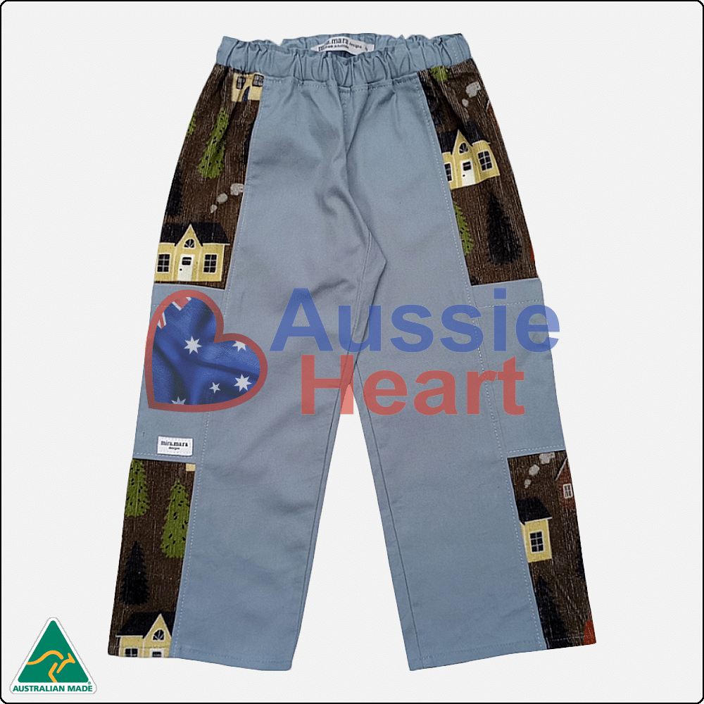 Cotton Boys Pants Sea & House Sasha 1
