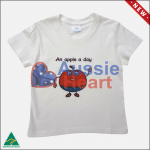 Australian Made Unisex Kids T-Shirts Apple 1 New