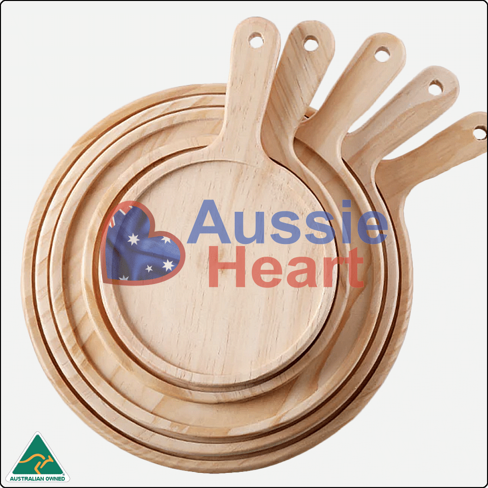 Round Premium Wooden Board Paddle 1