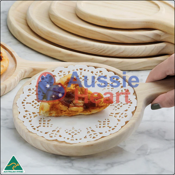Round Premium Wooden Board Paddle 10