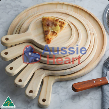 Round Premium Wooden Board Paddle 13